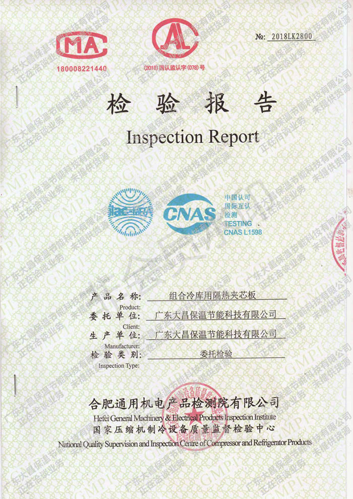 廣東大昌2018密度檢測報告